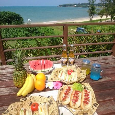 Private Beach House Motobu Bagian luar foto